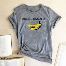 Cargar imagen en el visor de la galería, Dolce & Banana Short Sleeve Graphic T shirt
