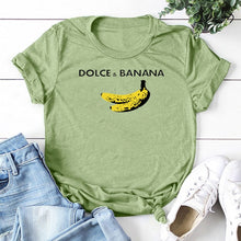 Cargar imagen en el visor de la galería, Dolce & Banana Short Sleeve Graphic T shirt