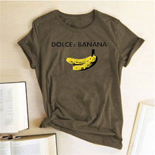 Cargar imagen en el visor de la galería, Dolce & Banana Short Sleeve Graphic T shirt