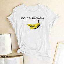 Cargar imagen en el visor de la galería, Dolce & Banana Short Sleeve Graphic T shirt