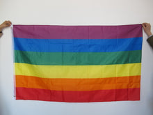 Load image into Gallery viewer, Big-ass LGBT PRIDE Rainbow Flag
