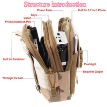 Load image into Gallery viewer, Military-grade Outdoor Tactical Waist Belt Camping Pouch
