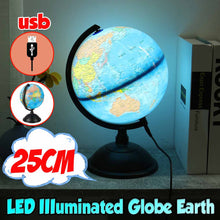 Load image into Gallery viewer, LED Light-up Earth Globe
