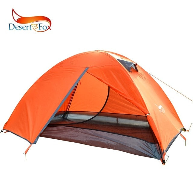 Desert&Fox Camping Backpacking Tent 2 Person Double Layer Waterproof