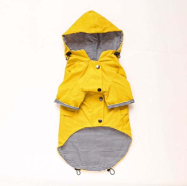 Dog Pet Coat Waterproof Raincoat Jacket for Small Medium Large Dogs