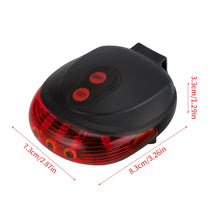 Load image into Gallery viewer, LED Bicycle Laser Lights
