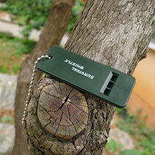 Cargar imagen en el visor de la galería, Double-Tube High-Frequency Survival Whistle
