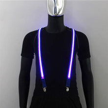 Load image into Gallery viewer, Light Up LED Suspenders
