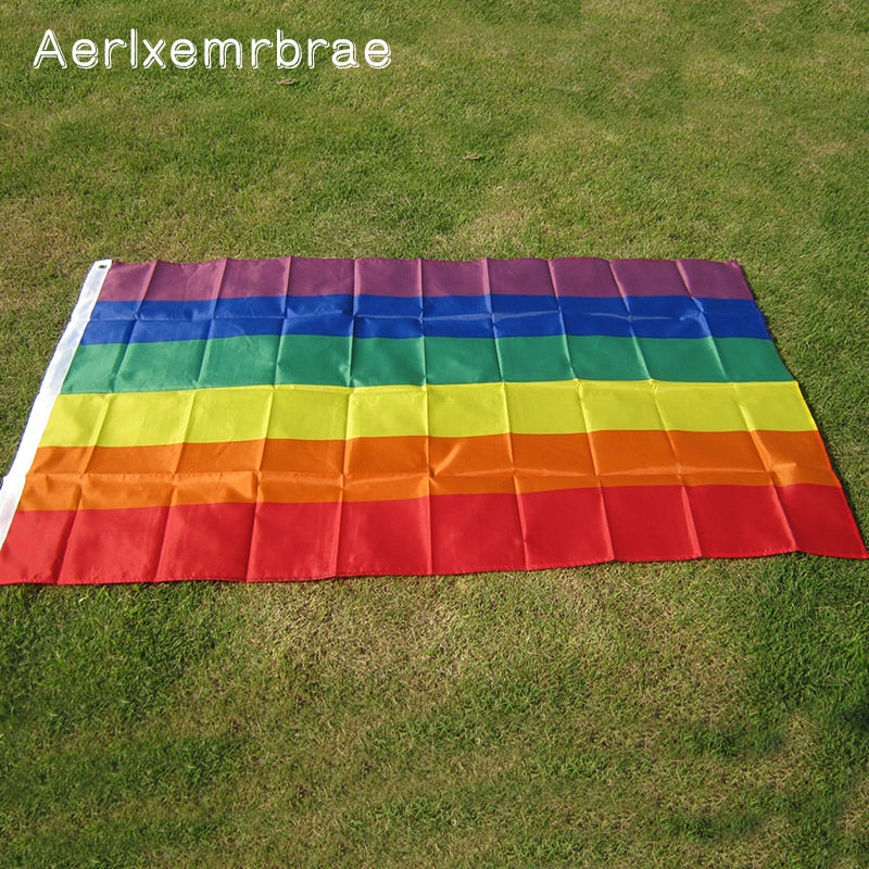 Big-ass LGBT PRIDE Rainbow Flag